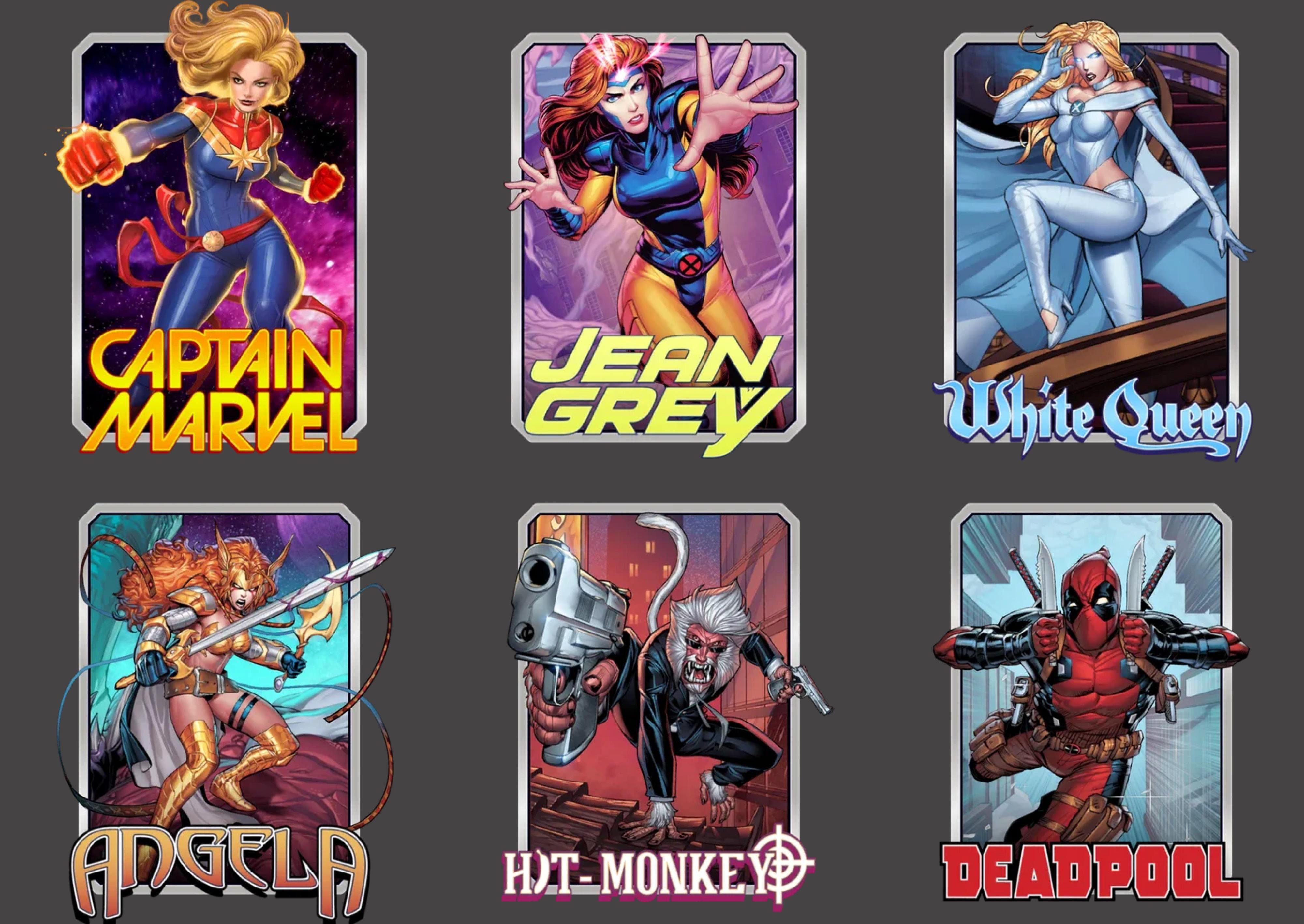 Marvel Hero Cards